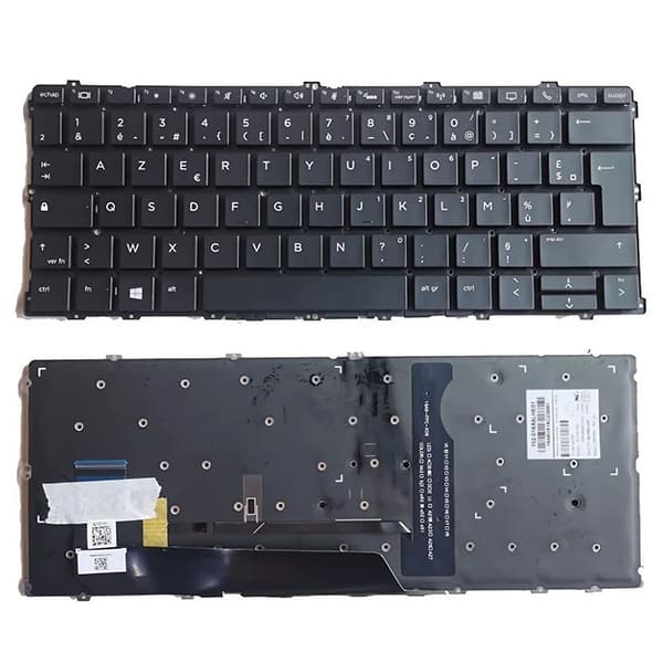Clavier français de rechange pour HP EliteBook X360 1030 G2 convertible Notebook FR avec rétroéclairage 911747-051