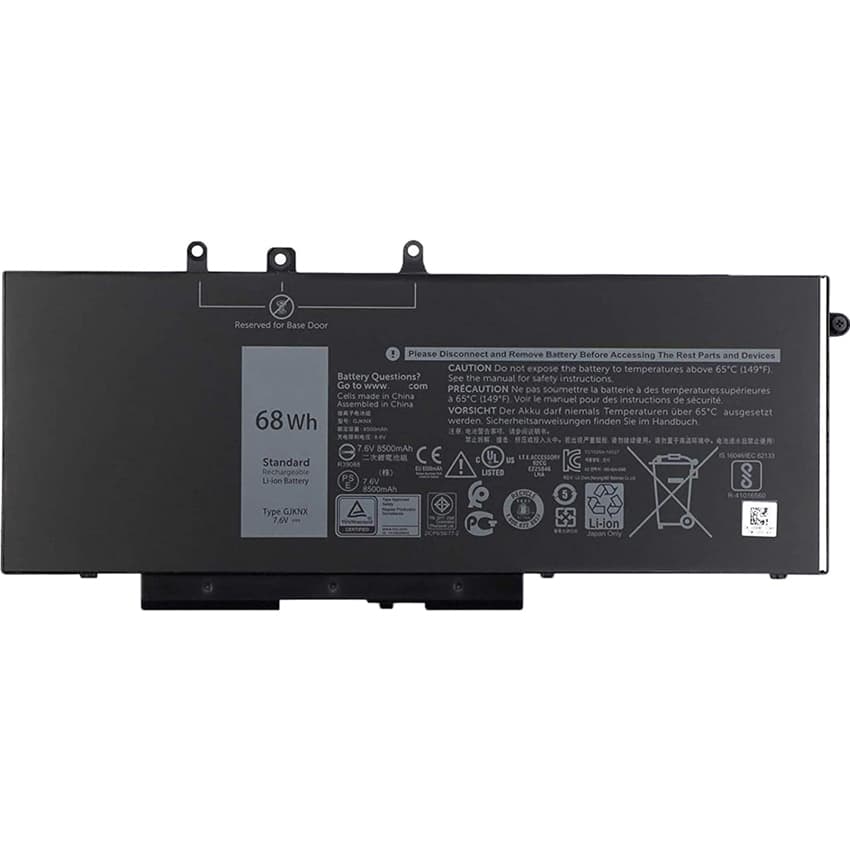 BATTERIE PC PORTABLE DELL 5480 68 GJKNX