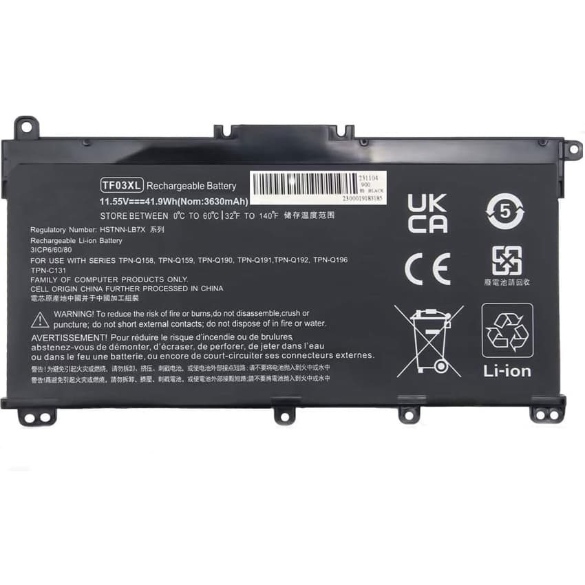 BATTERIE PC PORTABLE HP TF03XL