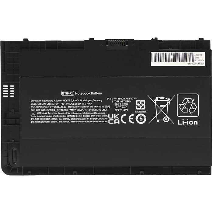 BATTERIE PC PORTABLE HP 9470M / BT04XL