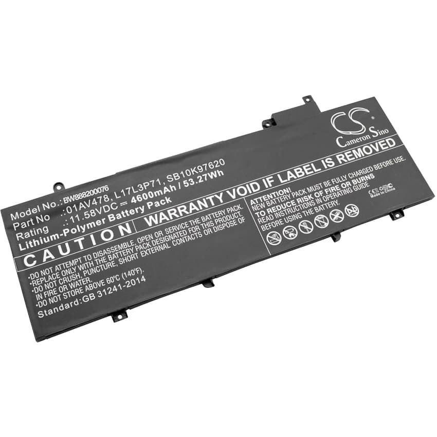 BATTERIE PC PORTABLE LENOVO 01AV478 / LEN L17L3P71