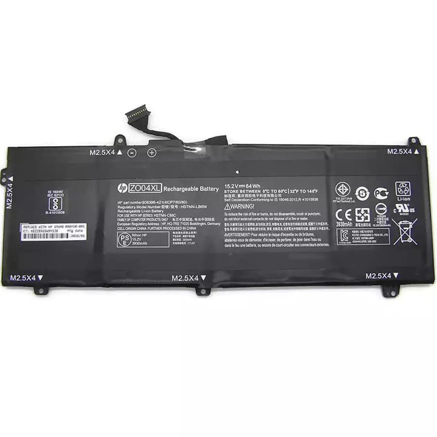 BATTERIE PC PORTABLE HP PORTABLE HP ZO04XL