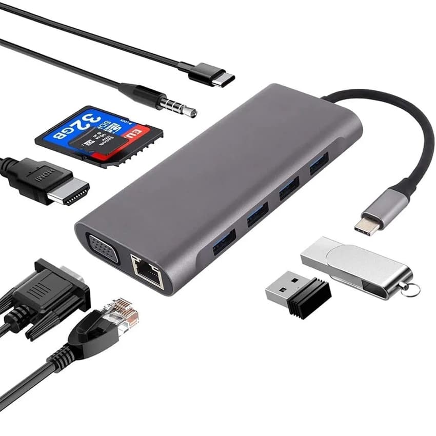 TYPE-C TO HDTV 11 IN 1