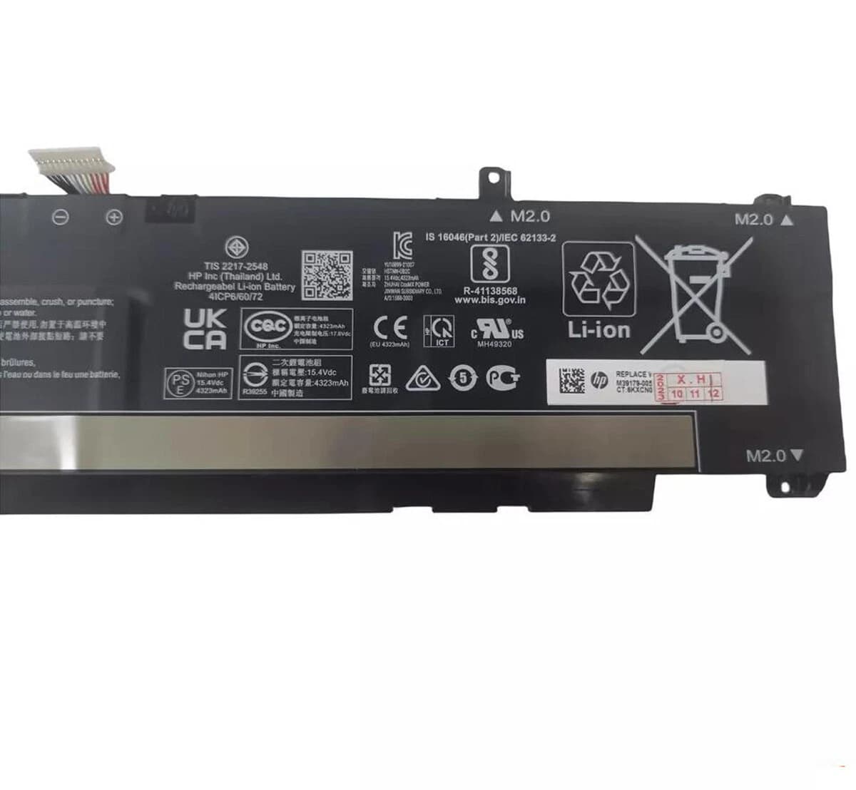 Battery HP WK04XL M39179-005 HSTNN-IB9V For HP VICTUS 16-D 16-E Series