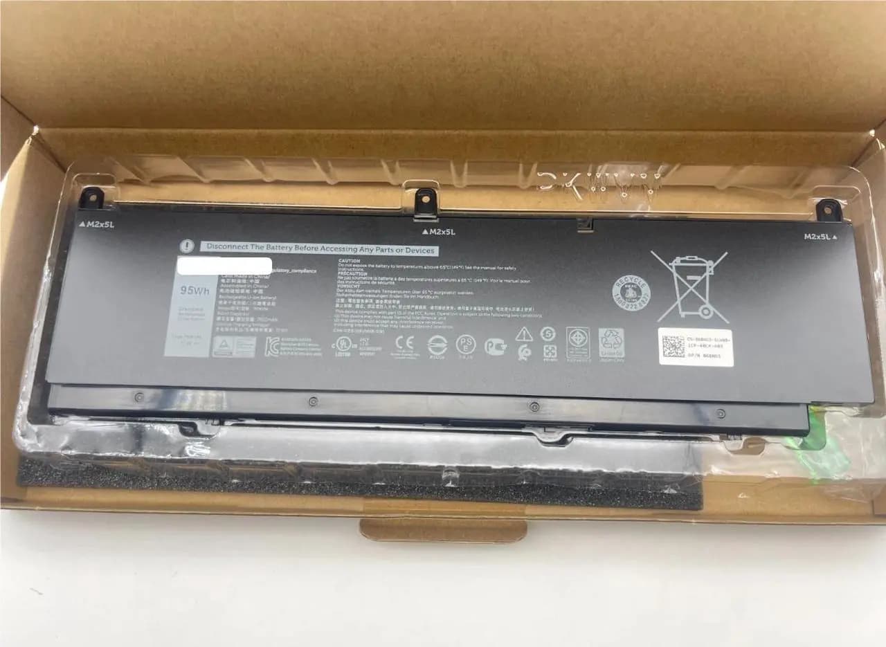 PKWVM 11.4V 95Wh Li-ion Battery for Dell Precision 7550 7560 7750 7760 Mobile Workstation Replaces C903V 0CR72X 447VR