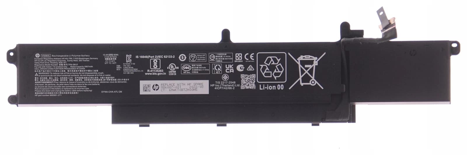 HP ZBook Fury 16 G9 G10 G11 VS08XL Battery